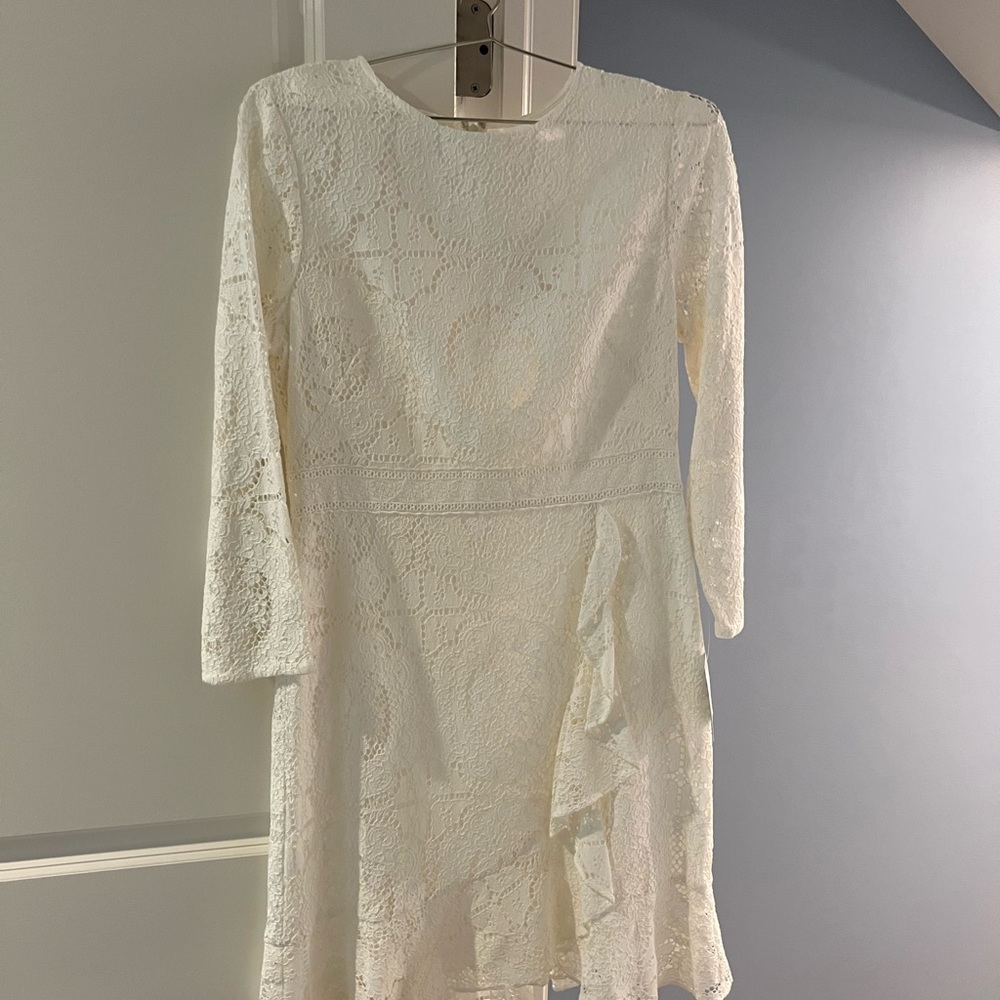 White Shoshanna dress